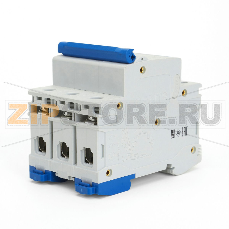 Выключатель автоматический 6 А, 6 кА, 3 полюса Chint NB1-63 