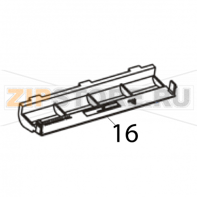 TPH Cover Godex EZ-1305 TPH Cover Godex EZ-1305Запчасть на деталировке под номером: 16Название запчасти Godex на английском языке: TPH Cover EZ-1305.