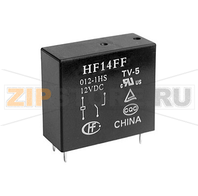 Реле электромагнитное 24 В/DC, 10 А, 1 шт Hongfa HF14FF/024-1Z 