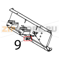 Orange light 230 V Angelo Po 091CP1E