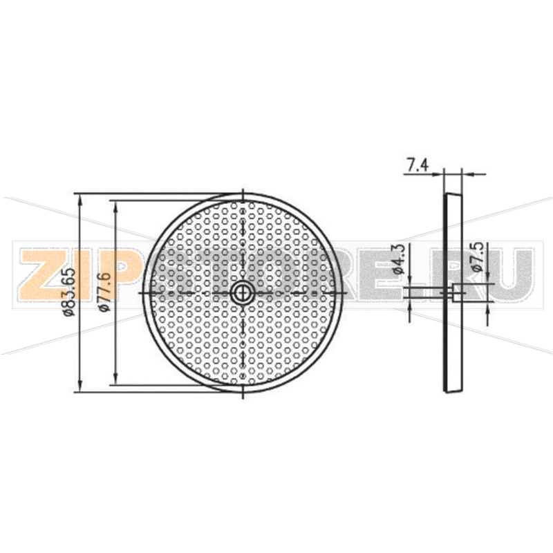 Отражатель Leuze 50024127 
