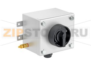 Модуль управления Control Unit Ex e, Stainless Steel, Control Switch LCS1.S3OX.F.1 Pepperl+Fuchs Electrical specificationsOperating voltage250 V max.Operating current16 A max.Terminal capacity2.5 mm2Functioncontrol switch, largeColorblackShroudyesContact configuration2x NOSwitching configuration3 position changeover with center OFFUsage categoryAC12 - 12 ... 250 V AC - 16 AAC15 - 12 ... 250 V AC - 10 ADC13 - 12 ... 110 V DC - 1 ADC13 - 12 ... 24 V DC - 1ANumber of poles2Operator actionengage - engage - engageLockablepadlockable in '0'Labelingl - 0 - llMechanical specificationsHeight102 mm (A)Width116 mm (B)Depth85.5 mm (C)External dimension115 mm with operators (C1) 92.2 mm with screws (C2) 145 mm with mounting brackets (K)Fixing holes distance, height41 mm (G)Fixing holes distance, width130 mm (H)Enclosure coverfully detachableCover fixingM6 stainless steel hexagon head screwsFixing holes diameter6.1 mm (J)Degree of protectionIP66Cable entryNumber of cable entries1x M25 in face B fitted with polyamide Ex e cable glandDefined entry areaface BMaterialEnclosure1.5 mm 316L, (1.4404) stainless steelFinishelectropolishedSealone piece closed cell neopreneMass1.5 kgMountingmouting brackets with 6.1 mm screw holesGroundingM6 internal/external brass grounding boltAmbient conditionsAmbient temperature-40 ... 55 °C (-40 ... 131 °F) @ T4 -40 ... 40 °C (-40 ... 104 °F) @ T6 Data for application in connection with hazardous areasEU-Type Examination CertificateCML 16 ATEX 3009 XMarking II 2 GD Ex db eb mb IIC T* Gb Ex tb IIIC T** °C Db T6/T80 °C @ Ta +40 °C T4/T130 °C @ Ta +55 °CInternational approvalsIECEx approvalIECEx CML 16.0008XEAC approvalTC RU C-DE.GB06.B.00567ConformityDegree of protectionEN 60529General informationSupplementary informationEC-Type Examination Certificate, Statement of Conformity, Declaration of Conformity, Attestation of Conformity and instructions have to be observed where applicable. For information see www.pepperl-fuchs.com.AccessoriesOptional accessoriesEngraved traffolyte tag labelEngraved AISI 316L stainless steel tag labelColor in-fill stainless steel tag label