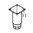 Adjustable leg Fagor FI-80