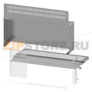 SIVACON S4 Subdivision 3WL Shape 4 switch 3WL Size 3 3 or 4-pole withdrawable connection Height 550 mm Width 1000 mm for modular door Siemens 8PQ5000-5BA11 