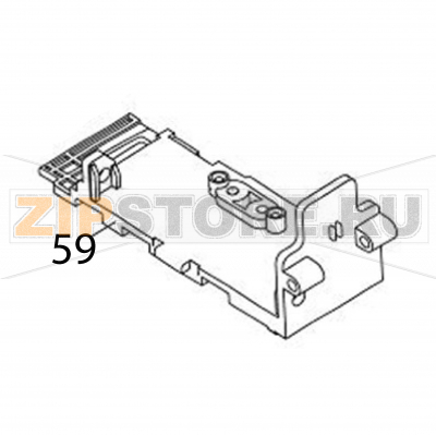 Tag stopper base Sato TG308 Tag stopper base Sato TG308Запчасть на деталировке под номером: 59Название запчасти на английском языке: Tag stopper base Sato TG308.
