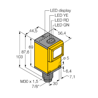 Датчик фотоэлектрический Turck Q45BW13DLQ
