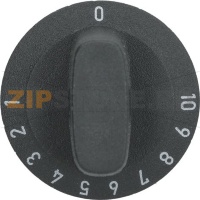 BLACK KNOB ø 28 mm 1-10