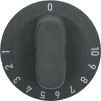 BLACK KNOB ø 28 mm 1-10