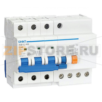 Дифавтомат 32 А, 6 кА Chint NB1L-40 