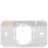 AQR2500NG - Монтажная пластина для фронтального модуля с пассивным чувствительным элементом температуы, 110x64 мм Siemens AQR2500NG