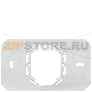 AQR2500NG - Монтажная пластина для фронтального модуля с пассивным чувствительным элементом температуы, 110x64 мм Siemens AQR2500NG 