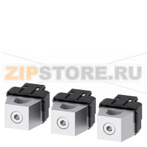 wire connector CU 3 units accessory for: 3VA6 150/250 Siemens 3VA9143-0JD11 