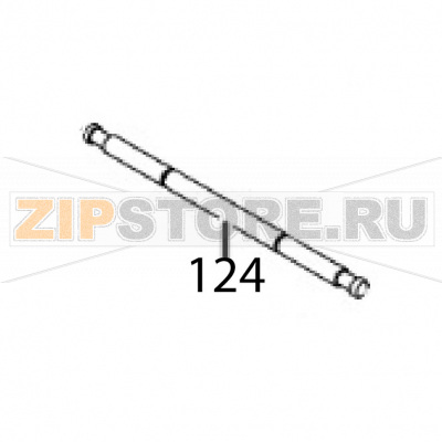 DP Roller shaft Sato CT408LX DT DP Roller shaft Sato CT408LX DTЗапчасть на деталировке под номером: 124Название запчасти на английском языке: DP Roller shaft Sato CT408LX DT.