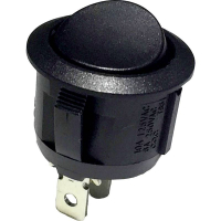 Переключатель клавишный 250 В/AC, 6 А, 1 x вкл/вкл TRU Components R13-112G B/B