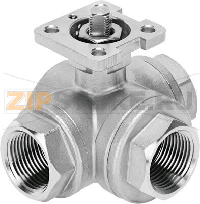 Кран шаровой Festo VZBE-3/8-T-63-F-3T-F04-V15V15 