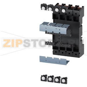 plug-in unit complete kit accessory for: circuit breaker, 4-pole 3VA6 400 Siemens 3VA9344-0KP00 