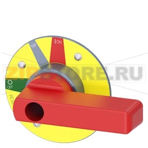SUPPLEMENTARY HANDLE FOR DOOR MOUNTED ROTARY OPERATOR EMERGENCY-STOP ACCESSORY FOR 3VA5/6 400/600 Siemens 3VA9477-0GC15 