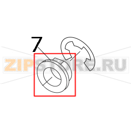 Shaft holder F12-4 Toshiba TEC B-852-TS12-QP Shaft holder F12-4 Toshiba TEC B-852-TS12-QPЗапчасть на деталировке под номером: 7