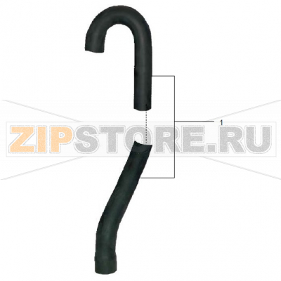 Hose Meiko DV 80.2 Hose Meiko DV 80.2Запчасть на деталировке под номером: 1Название запчасти Meiko на английском языке: Hose Meiko DV 80.2
