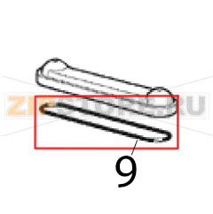 O-Ring Scotsman EC 126 AS O-Ring Scotsman EC 126 ASЗапчасть на деталировке под номером: 9
