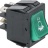 ЗЕЛЕНЫЙ ДВУХПОЛЮСНЫЙ ПЕРЕКЛЮЧАТЕЛЬ, 16А, 250В - ЗЕЛЕНЫЙ ДВУХПОЛЮСНЫЙ ПЕРЕКЛЮЧАТЕЛЬ, 16А, 250В