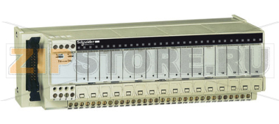 Модуль ввода/вывода с клемнным блоком, 16 каналов, HE-10 Schneider Electric ABE7H16F43 