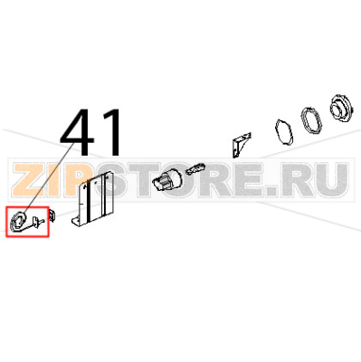Sonda DI temp. NTC UL Unox XF 188 Sonda DI temp. NTC UL Unox XF 188Запчасть на деталировке под номером: 41