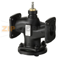 VVF22.25-2.5 - 2-ходовой клапан, фланцевый, PN 6, DN25, kvs 2.5 Siemens VVF22.25-2.5