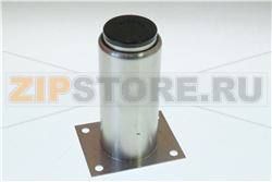 PIEDINO REG 13/4 H=140/225 C/PIASTRA 