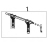 Kit pivot bar (includes toggle assemblies) Zebra 96XiIII Plus