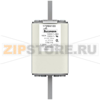 Предохранитель, 160 A, AC 1250 В, 100 кА, size 1, 53x66x138 мм, aR, DIN, IEC Eaton FUSE 160A 12