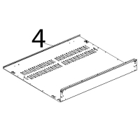Fondo esterno inox Unox XBC 604P