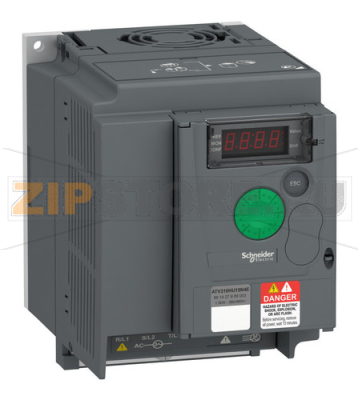 Преобразователь частоты 1.5 кВт, 380 В, 3 фазы Schneider Electric ATV310HU15N4E 
