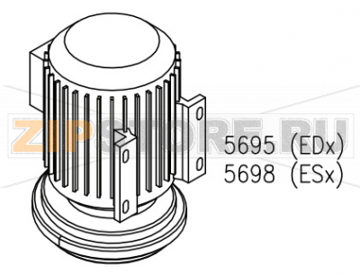 Pompa 2.35 KW 230/400V3 50HZ SX Aristarco TR 1650        Pompa 2.35 KW 230/400V3 50HZ SX Aristarco TR 1650Запчасть на сборочном чертеже под номером: 5695,5698Название запчасти Aristarco на итальянском языке: Pompa 2.35 KW 230/400V3 50HZ SX Aristarco TR 1650