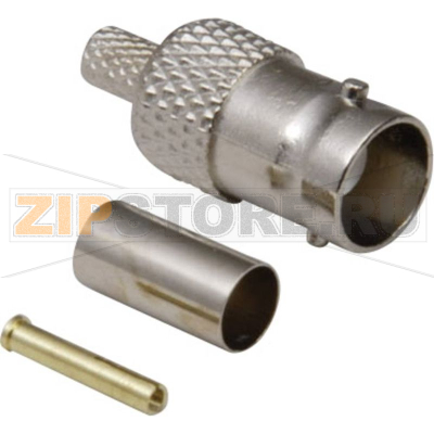 Разъем BNC, 75 Ом, 1 шт TRU Components 1579367 