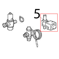 Ass. valvola gas caldo Scotsman MV 600