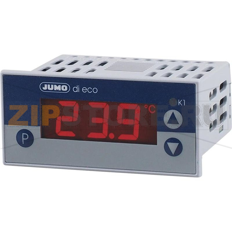 Прибор цифровой для измерения температуры, от -200 до +999°C, 1 шт JUMO Di eco 