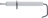 SPARK PLUG ROUND ø 7.5x60 mm
