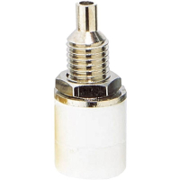 Гнездо лабораторное, Ø контакта: 4 мм, белое, 1 шт TRU Components 1599566