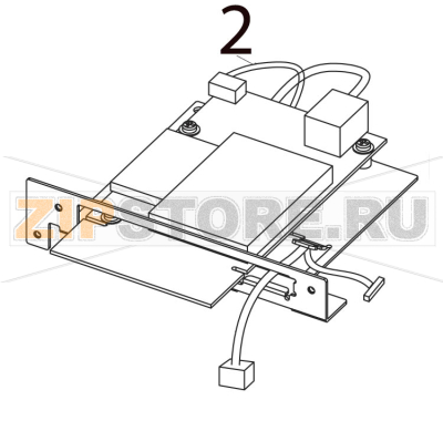 Wireless LAN power cable Toshiba TEC B-SX5T-TS22-QM-R Wireless LAN power cable Toshiba TEC B-SX5T-TS22-QM-RЗапчасть на деталировке под номером: 2