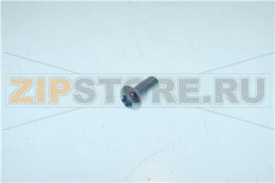 Schraube M4x10 vz blau Li K. 