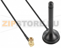 Magnetic foot antenna; with 2.5m cable and SMA plug; GSM/ UMTS/ LTE/ Bluetooth®/ WLAN; 698-960, 1400-1518, 1710-2700 MHz Wago 758-975