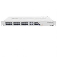 Коммутатор управляемый MikroTik CRS328-4C-20S-4S+RM