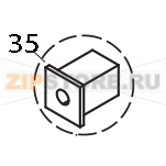 Clips rapid per pannello comandi Elettrobar Fast 30 E Clips rapid per pannello comandi Elettrobar Fast 30 EЗапчасть на деталировке под номером: 35