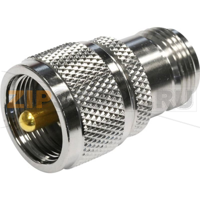 Разъем коаксиальный, гнездо N, штекер UHF, 1 шт Telegärtner J01043A0831 