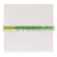 Механизм одноклавишной кнопки, двухмодульный, альпийский белый ABB 2CLA220450N1101