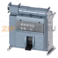 draw-out molded case circuit breaker w. handle without guide frame frame 1600; 4AUX and trip alarm switch S24; Icu "H" Icu=85kA @ 415V, 4-pole, left ETU360, LSIG, In=1000A rotary coding switch Ir=400...1000A Isd=1...10xIn, Ii=1.5...15xIn N conductor prote