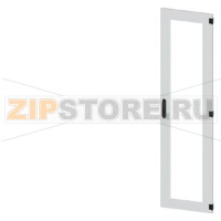 SIVACON, door, right, inspection window, IP55, H: 2000 mm, W: 500 mm, RAL 7035, Protection class 1 Siemens 8MF1050-2UT14-0BE2