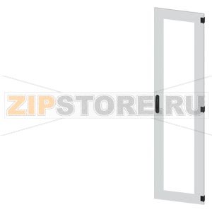 SIVACON, door, right, inspection window, IP55, H: 2000 mm, W: 500 mm, RAL 7035, Protection class 1 Siemens 8MF1050-2UT14-0BE2 