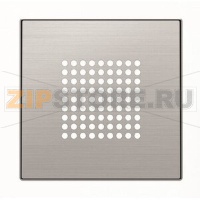 Накладка для зуммера, звонка и громкоговорителя, нержавеющая сталь ABB 2CLA852900A1401